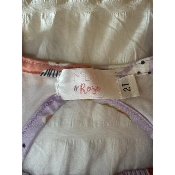 Do Your Thing Spring Ruffle Maxi Dress by Mila & Rose Size 2T Toddler Floral 65 - Picture 5 of 9